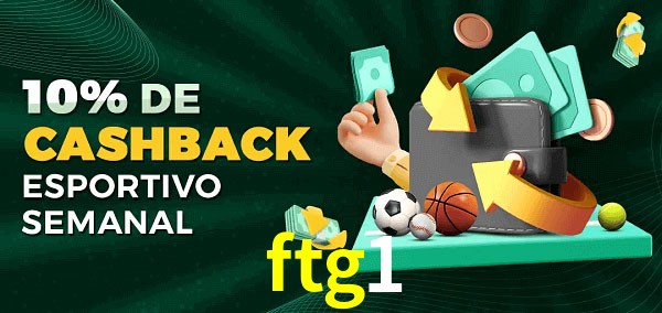 10% de bônus de cashback na ftg1